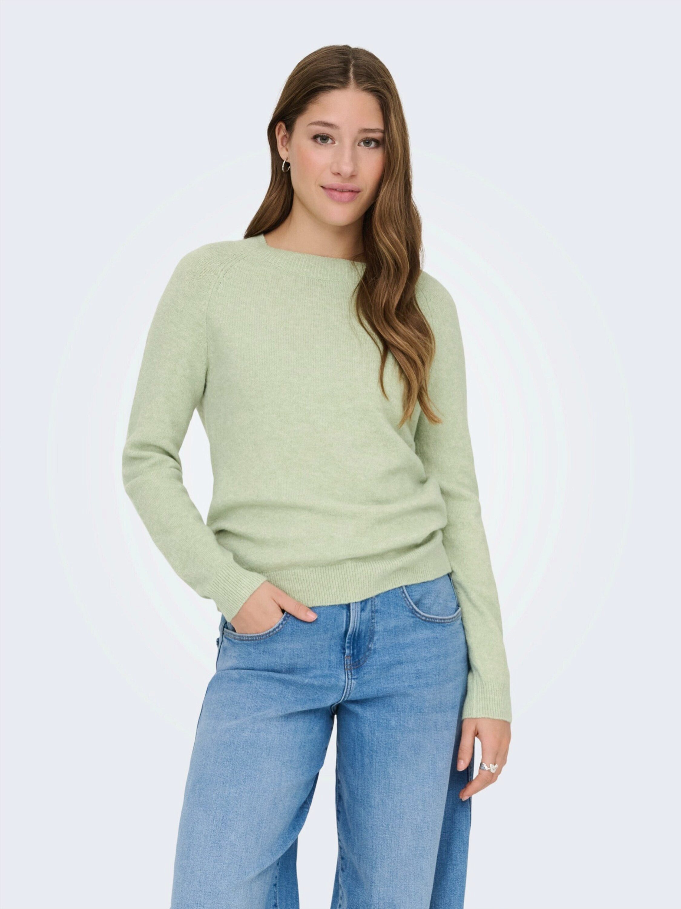 ONLY Strickpullover ONLRICA (1-tlg) Plain/ohne Details