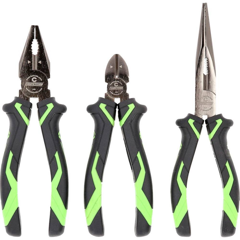 KS Tools Zangenset 512.0310 Zangen-Set 3teilig
