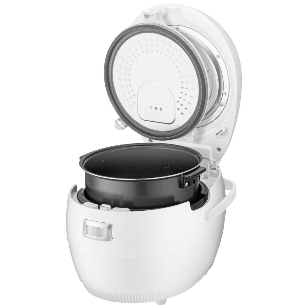 Cuckoo Reiskocher Cuckoo CR-1020F Reiskocher Weiß Kontrollleuchte, Antihaftbeschichtung, 890.00 W