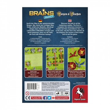 Pegasus Spiele Spiel, Brains Family - Burgen & Drachen