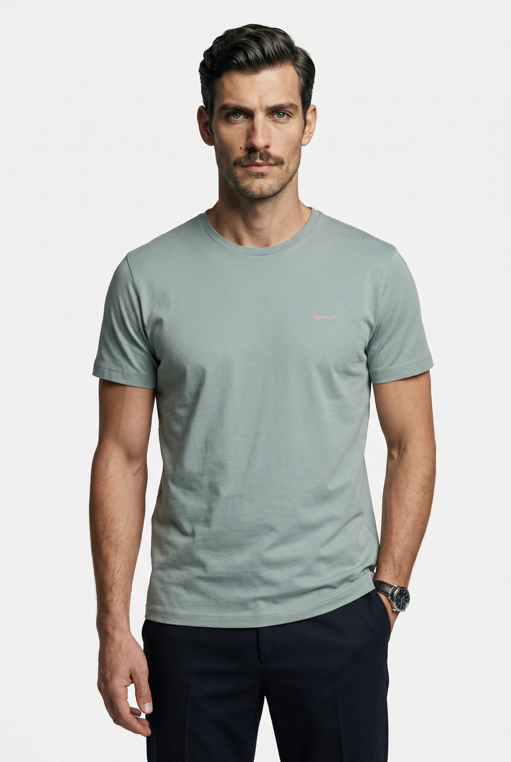 Gant T-Shirt CONTRAST LOGO Regular fit mit Rundhalsausschnitt