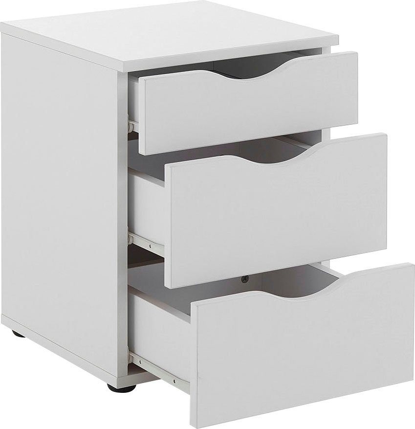 Relita Nachtschrank Maxi mit 3 Выдвижные ящики ist universell einsetzbar