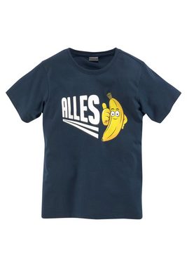 KIDSWORLD T-Shirt ALLES BANANE, Spruch