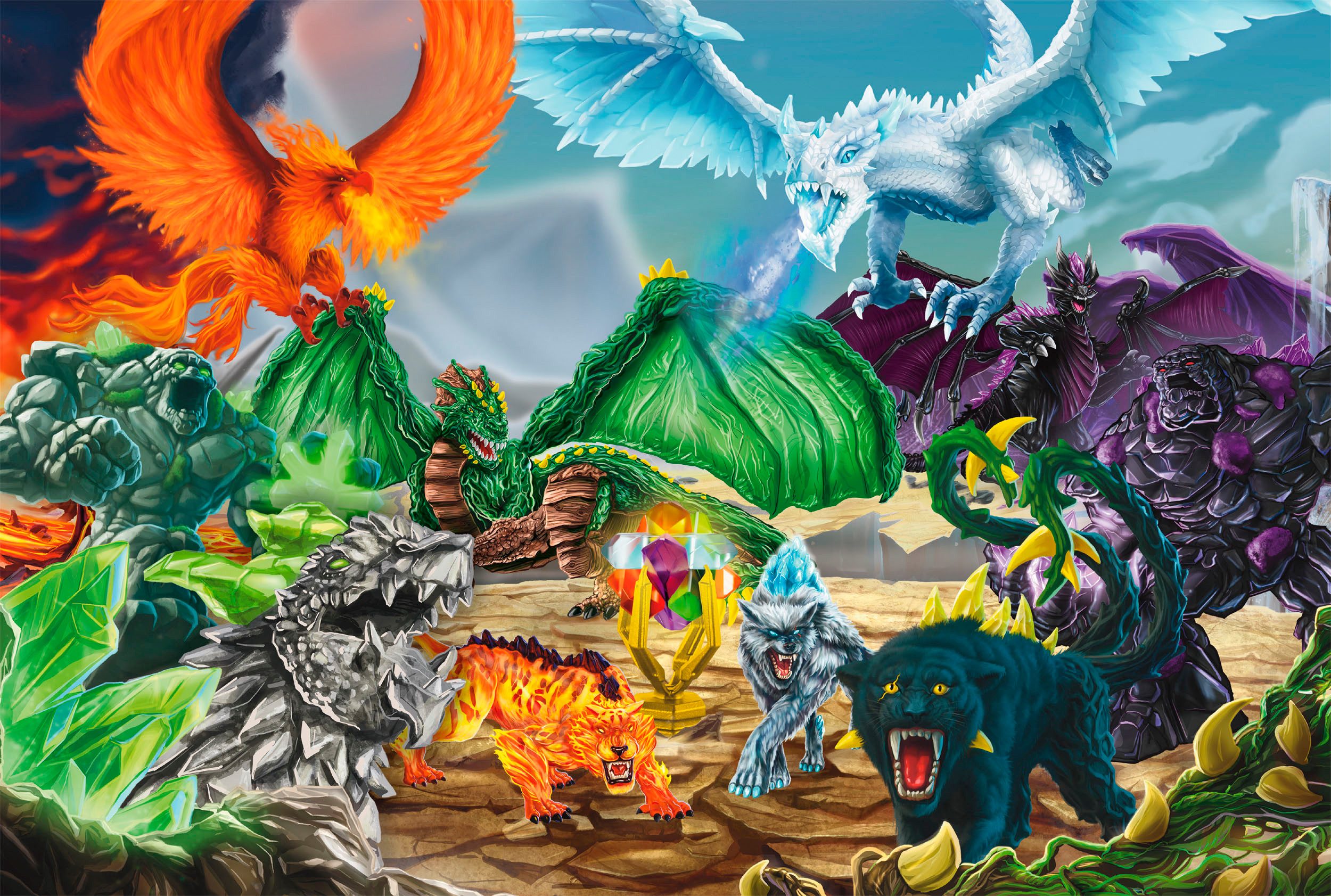 Schmidt Spiele Puzzle Eldrador, Kampf um günstig online kaufen