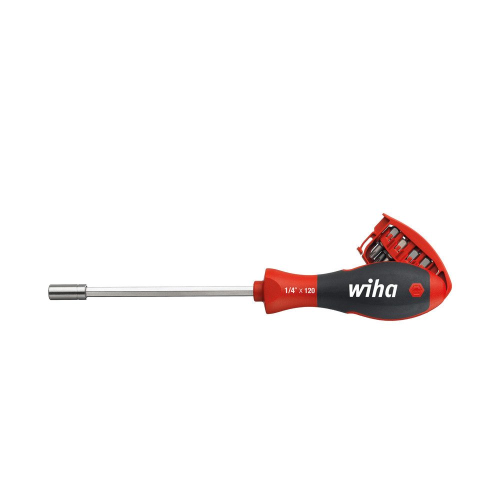 Wiha Bit-Set Отвертки mit Bit Magazin, magnetisch, mit 8 Torx-Bits T6-T40