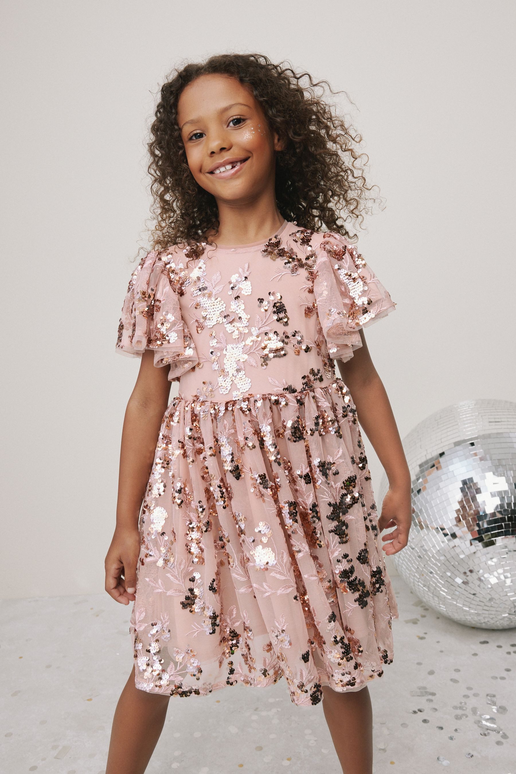 Next Partykleid Partykleid mit Pailletten (1-tlg)