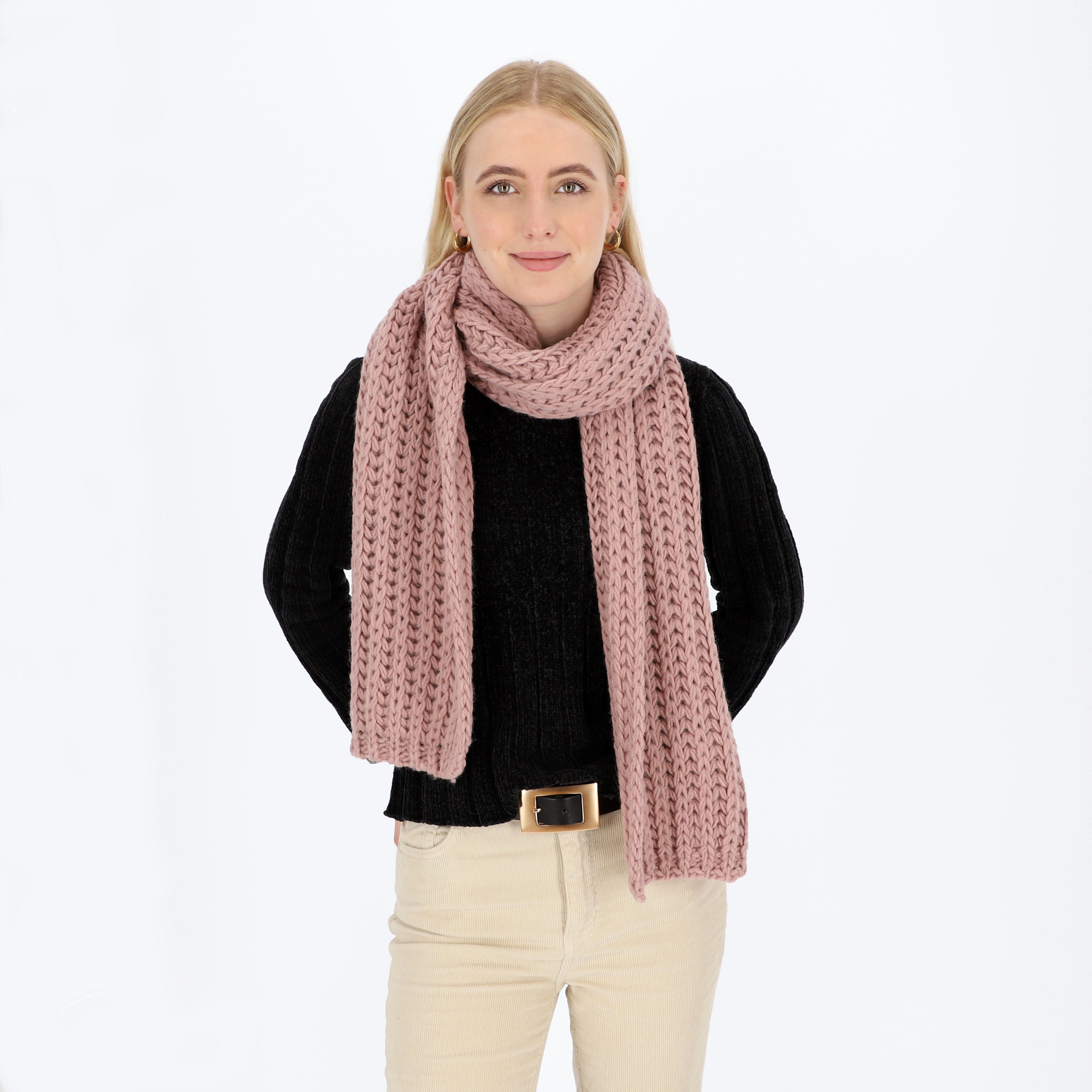 halsüberkopf Accessoires Strickschal Grobstrickschal, Made in günstig online kaufen