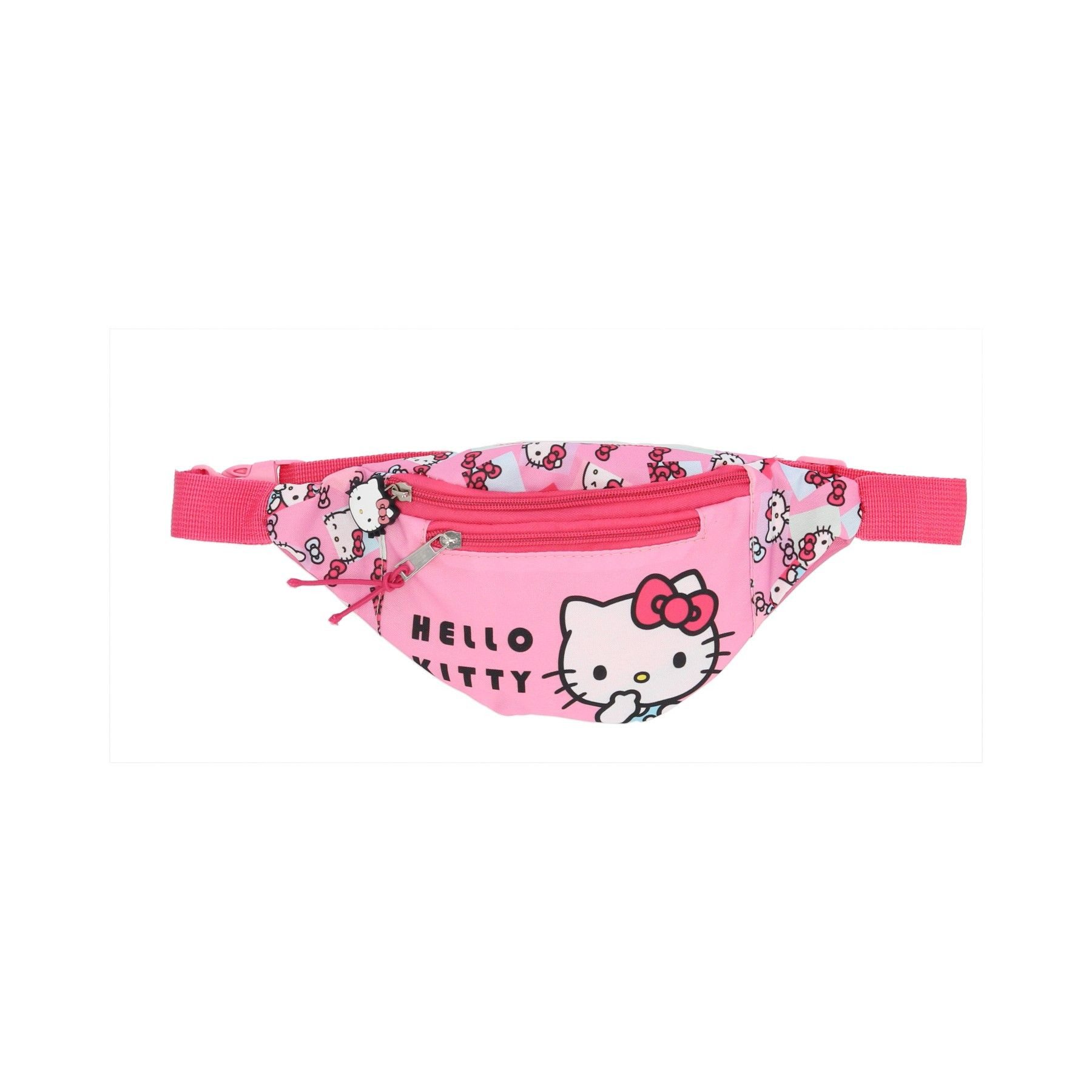 Textiel Trade B.V. Bauchtasche Hello Kitty verstellbar für Alltag, Reisen und Freizeit