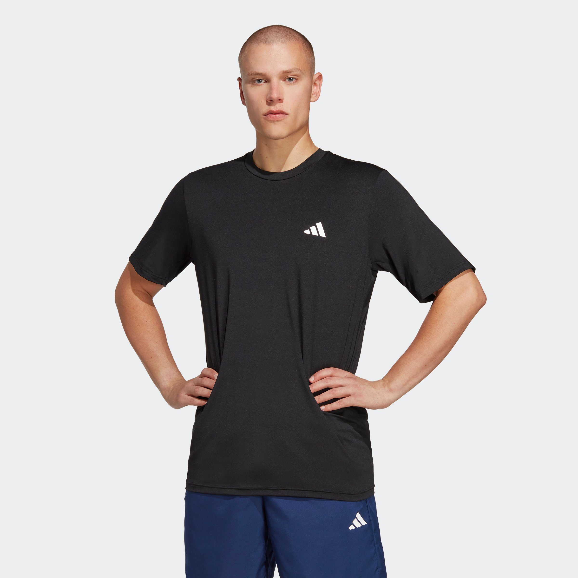 adidas Performance T-Shirt TR-ES STRETCH T Black / White