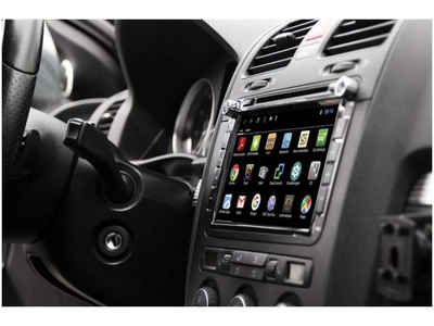ESX VN815-​VO-U1-DAB fahrzeugspezifische Autoradio für VW Skoda Seat Einbau-Navigationsgerät (Europa, Bluetooth, DAB+, Inklusive MicroSD-Karte mit iGO Navigations-Software)