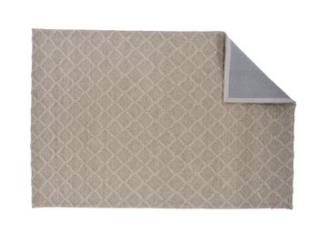 Teppich Skandinavischer Design-Wollteppich Cloudy, beige – 160x230, Woodek Design, rechteckig, stilvolles Wohnaccessoire