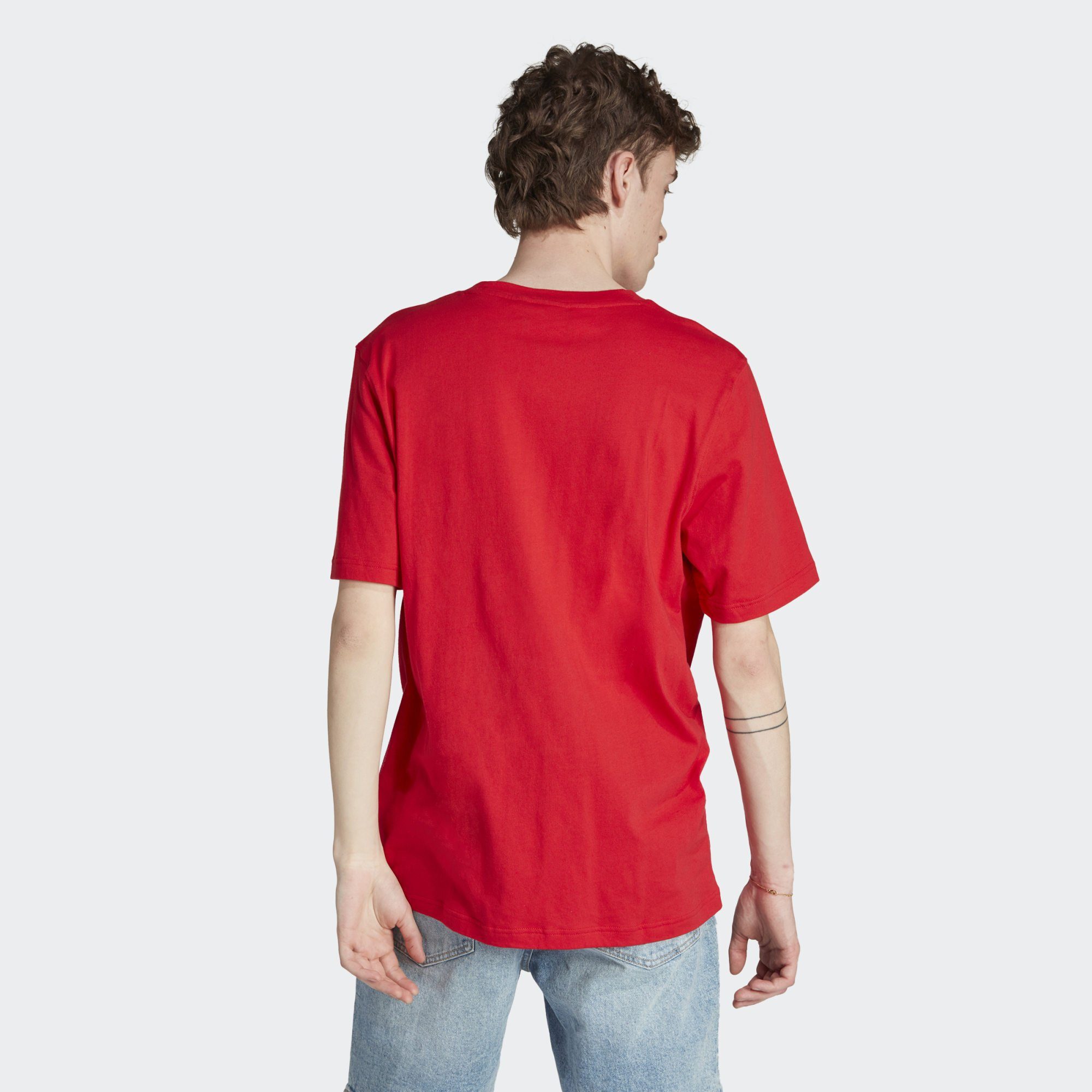 TREFOIL T-Shirt Scarlet / T-SHIRT ESSENTIALS Better White Originals adidas