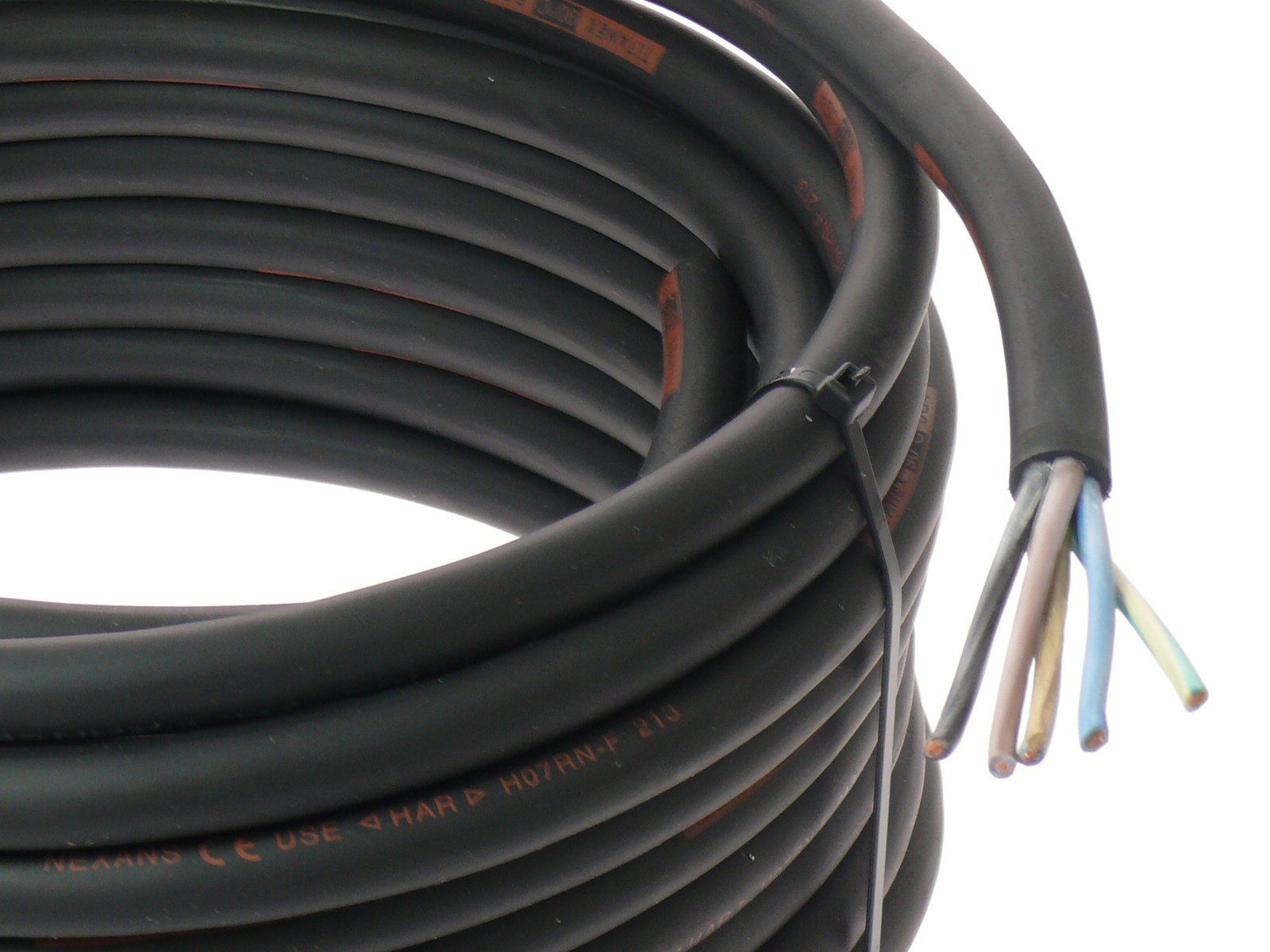 TITANEX Gummischlauchleitung 5G4 5x4 cm) H07RN-F Elektro-Kabel, 5m (500 Titanex