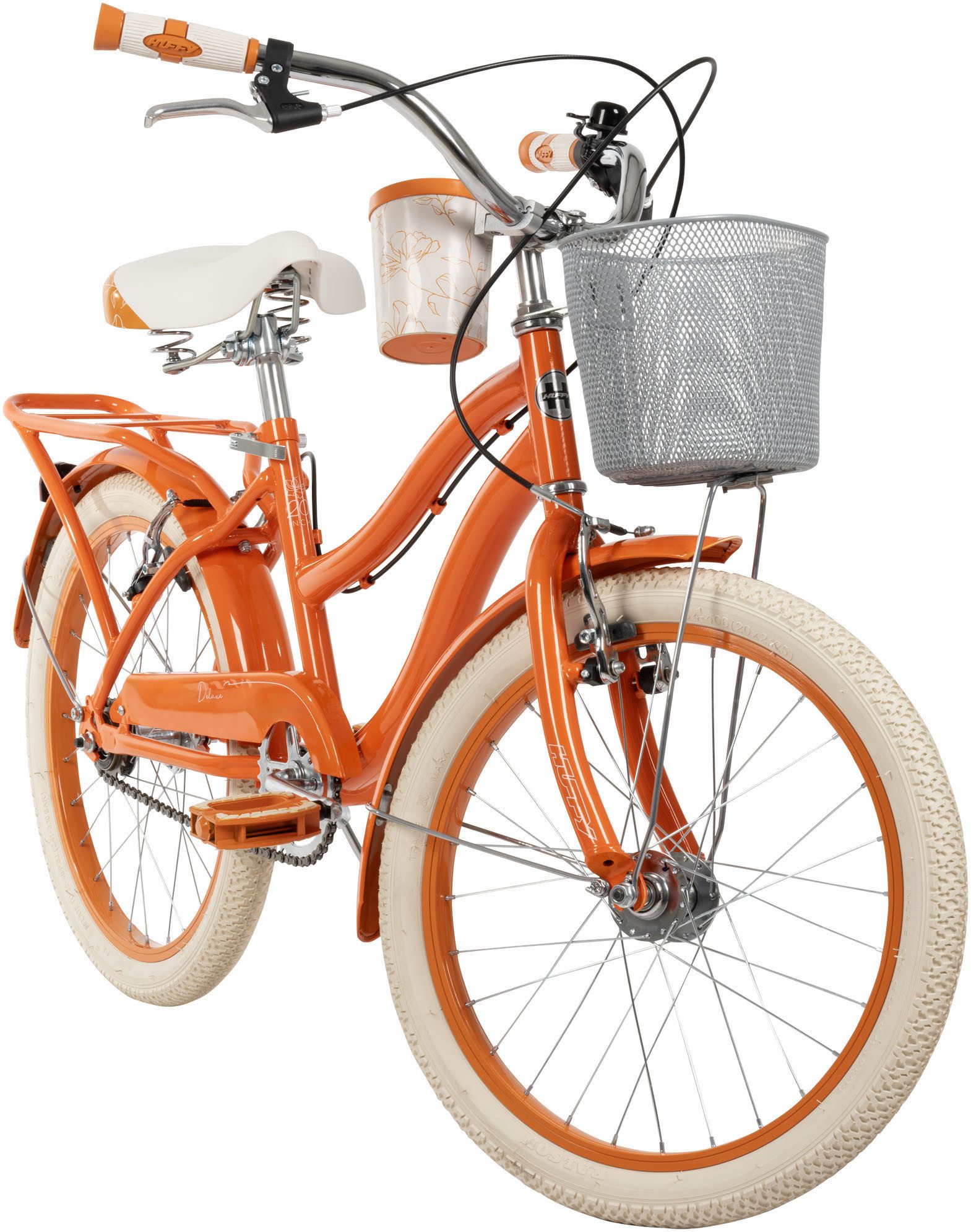 Huffy Jugendfahrrad Deluxe 20-Zoll Fahrrad, Orange