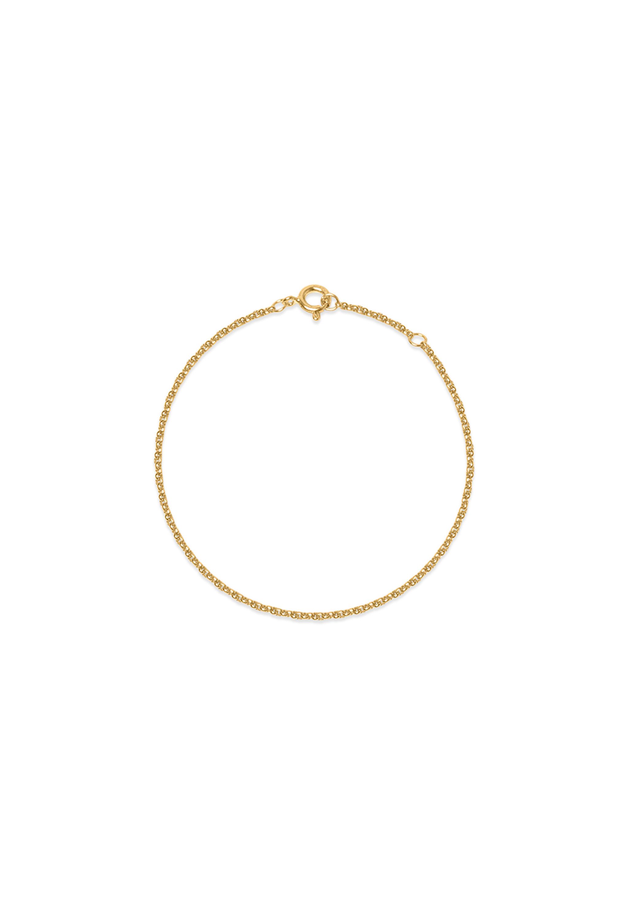 Stilnest Gliederarmband Rolo Kette 925 Sterling Silber