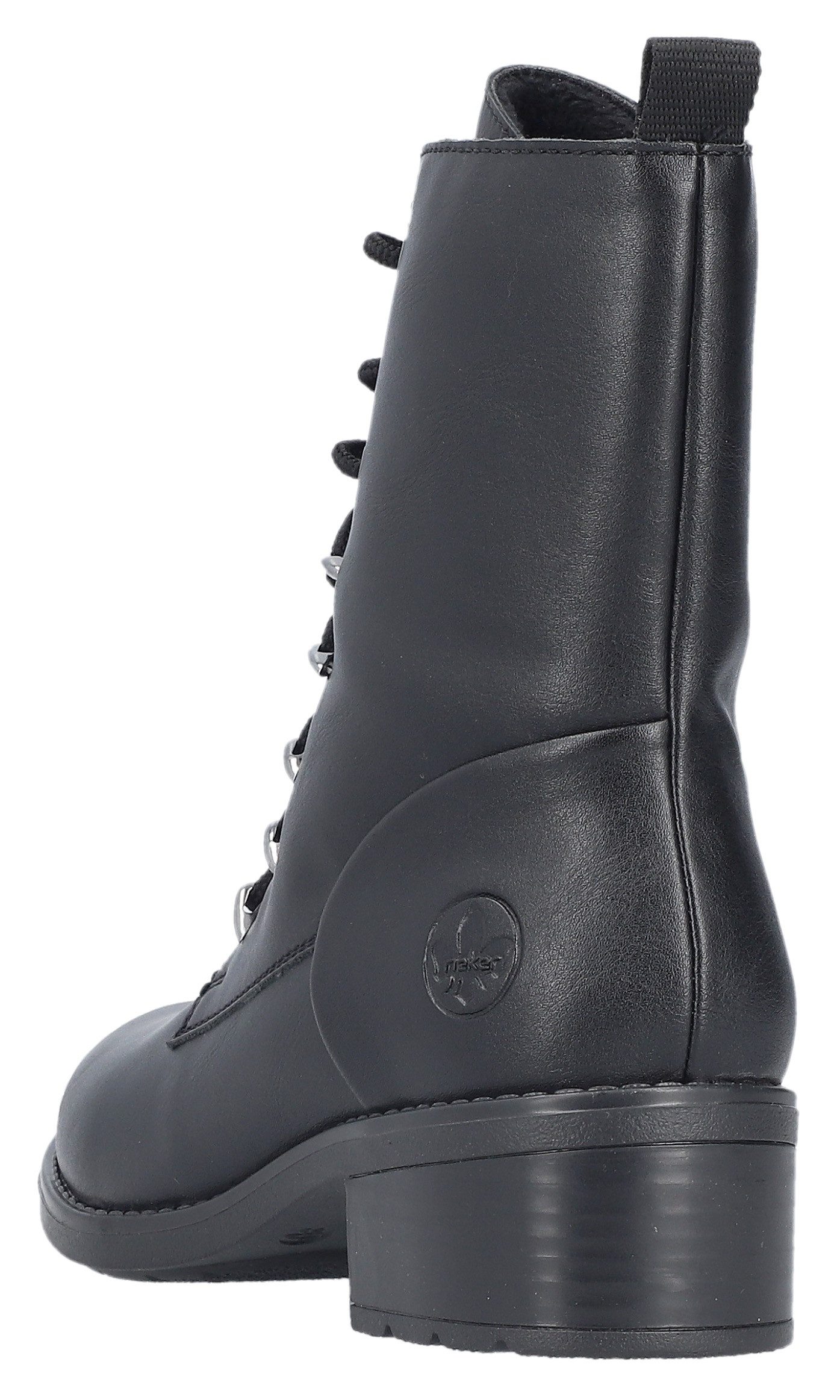 Rieker Schnürstiefelette Schnürboots, Blockabsatz, mit Innenreißverschluss günstig online kaufen