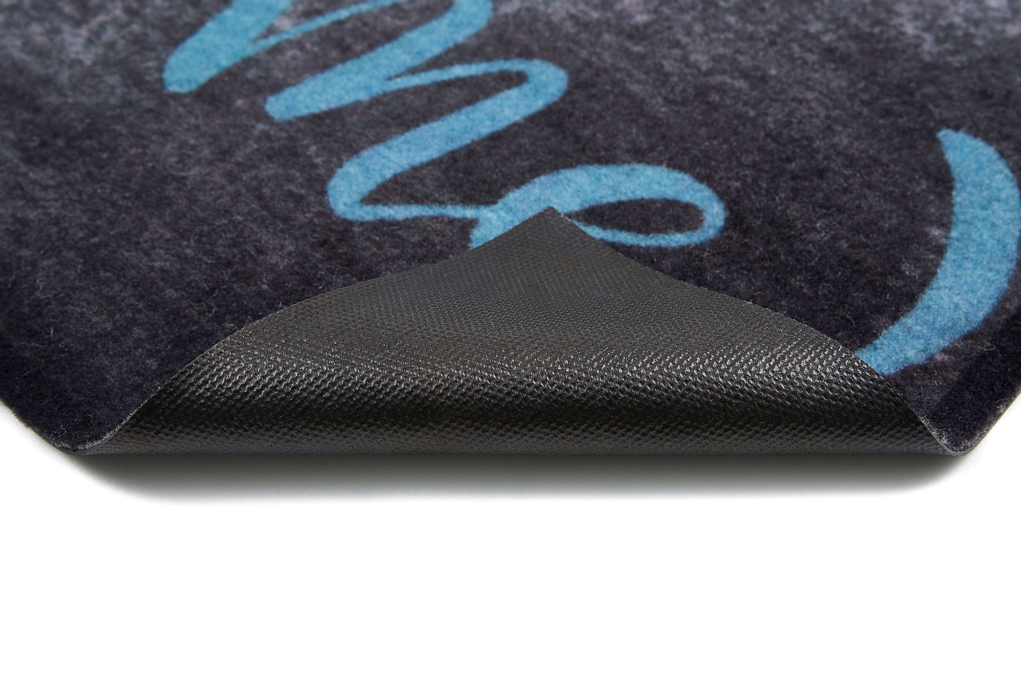 Fußmatte Modern, Andiamo, rechteckig, blau, geeignet Outdoor In- verschiedene und Höhe: mm, Motive, Home Schmutzfangmatte, 6,5