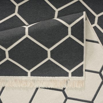 Teppich Waschbarer Wohnzimmer Teppich Skandinavisch Boho, Paco Home, Läufer, Höhe: 4 mm