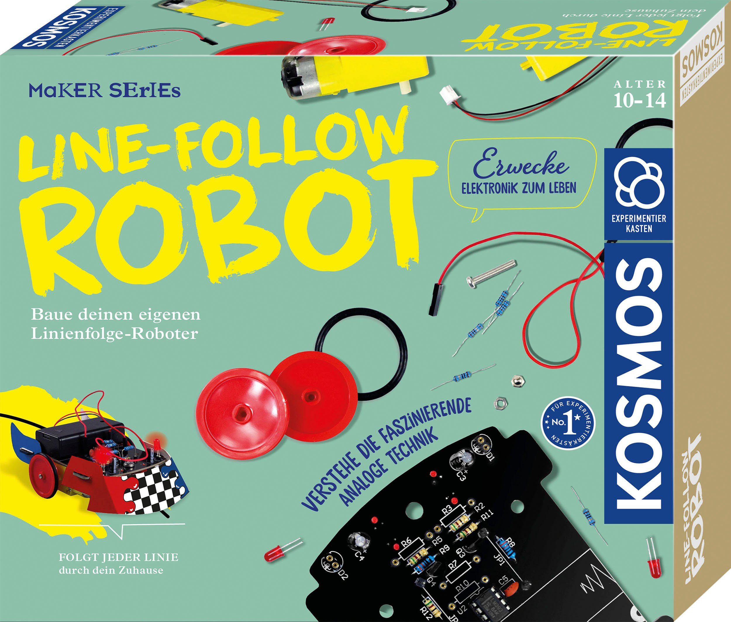 Line-Follow Kosmos Robot Experimentierkasten