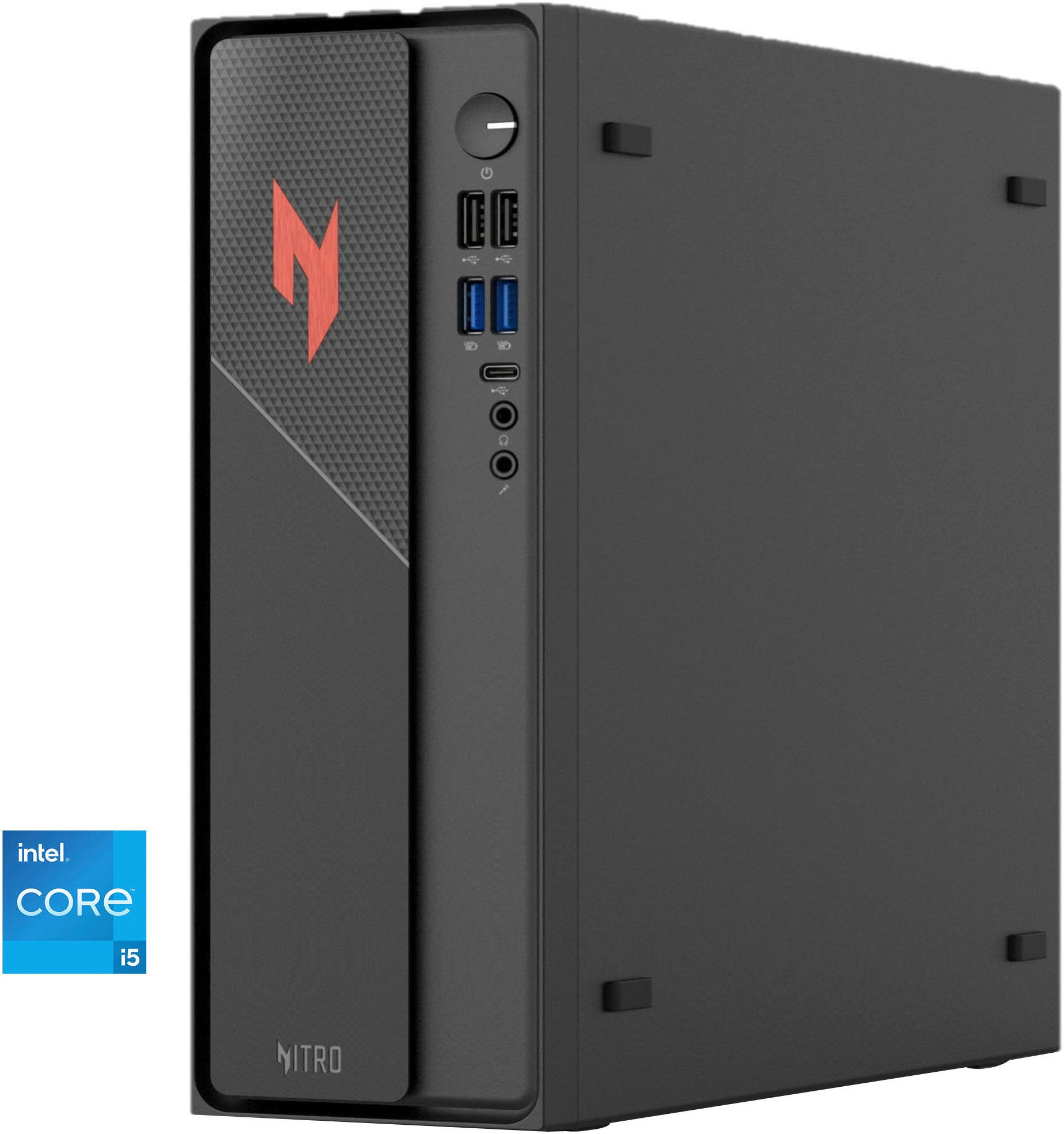 Acer Nitro 20 (N20-100) Gaming-PC (Intel Core i5 13420H, GeForce RTX 3050, 16 GB RAM, 512 GB SSD, Luftkuhlung)