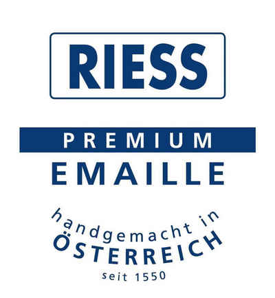 Riess Milchtopf Riess Küchenmaß Ø9cm 0,5 Liter Sarah Wiener Emaille Schoko/Pistazie