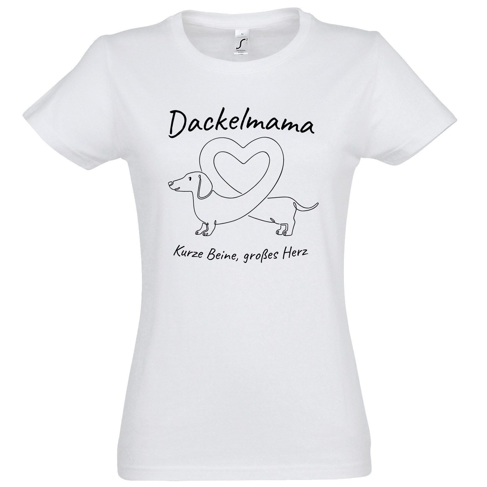 Print-Shirt Dackelmama Damen T-Shirt