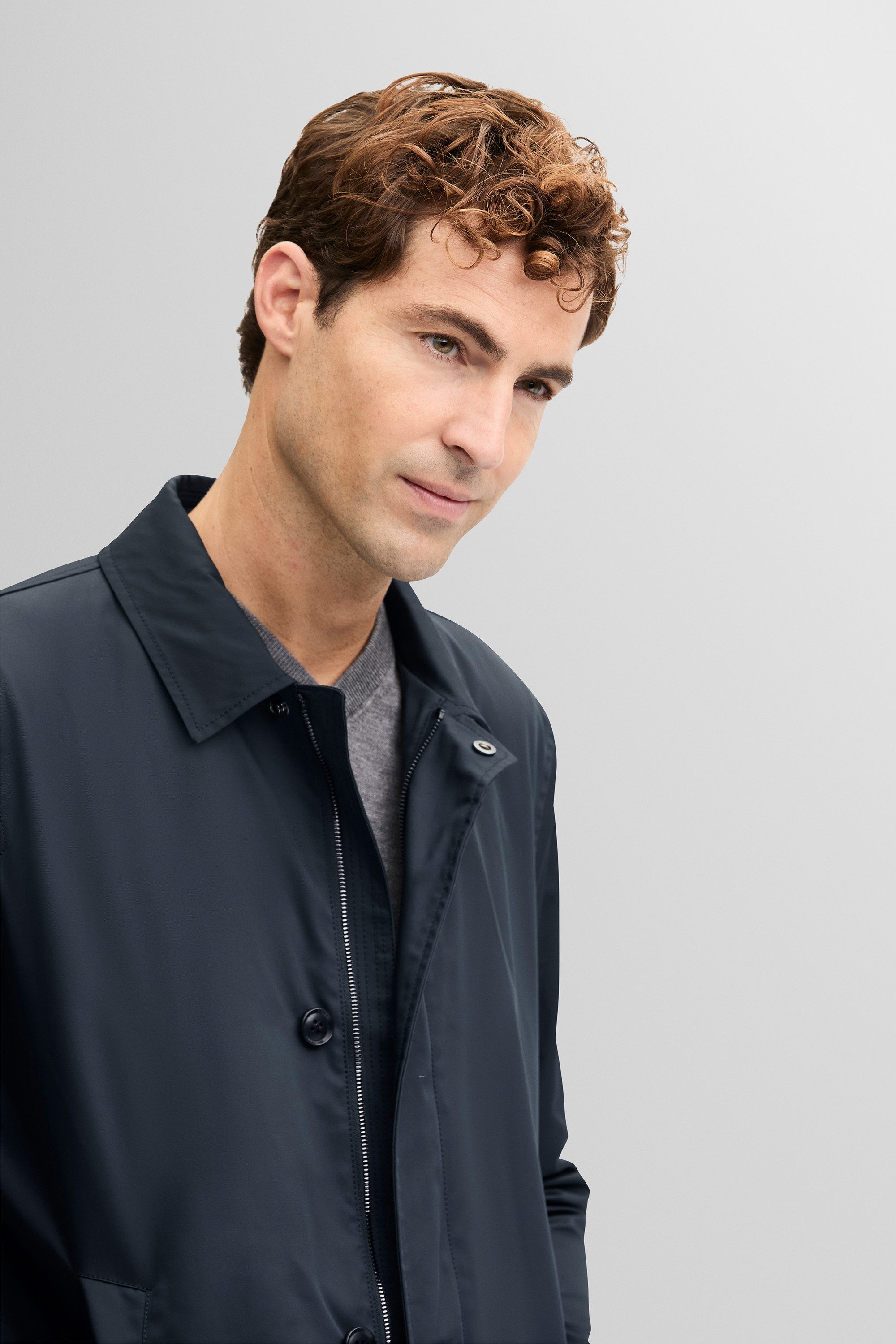 Digel Kurzjacke Davis (1-St) Memory Oberstoff, Sorona® Steppfutter, wasserabweisend