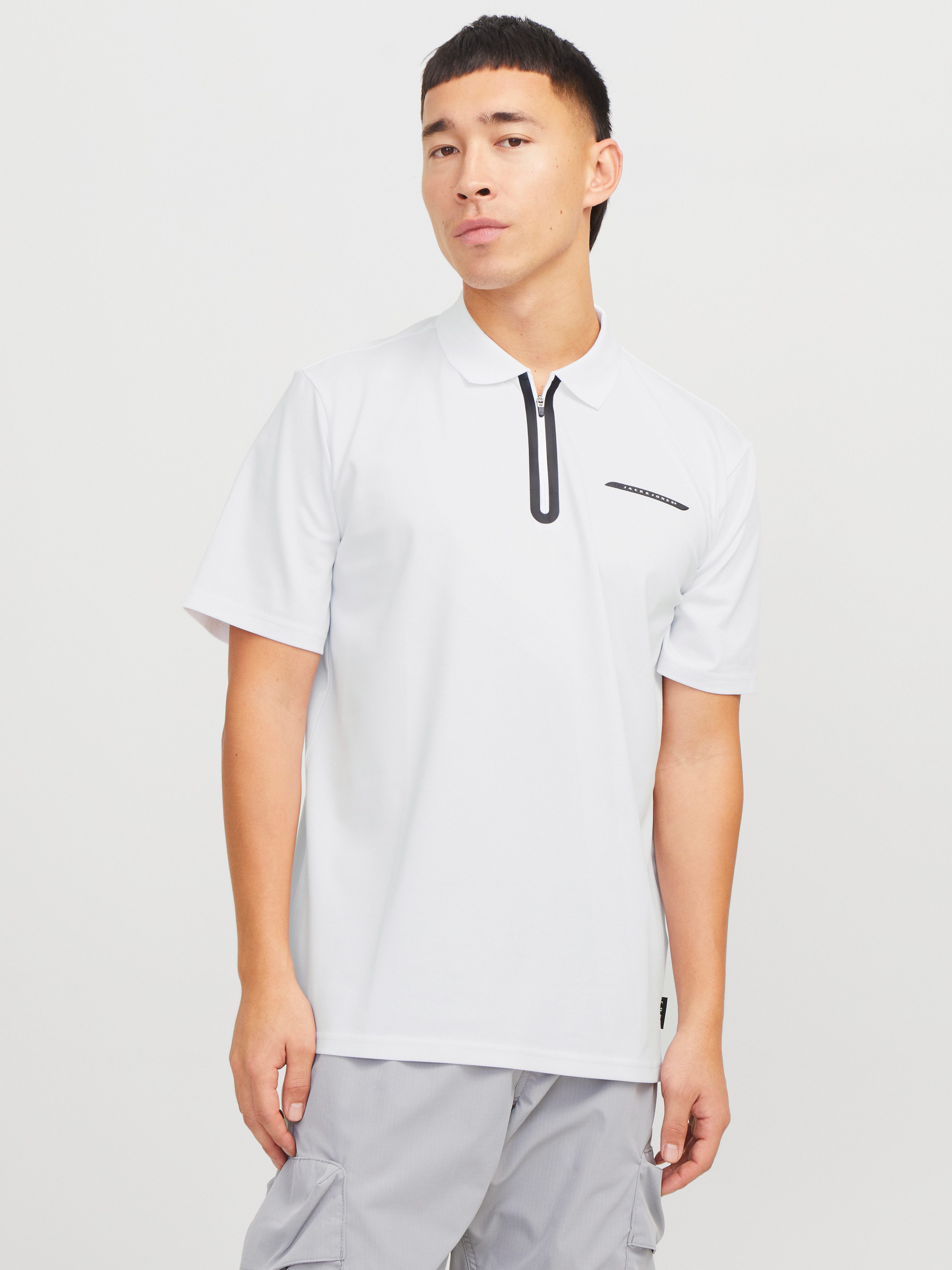 Jack & Jones Poloshirt JCOFUSION PIQUE günstig online kaufen