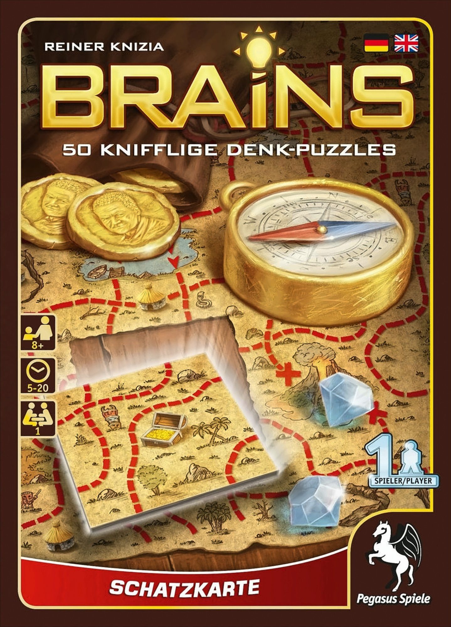 Spiel Brains - Schatzkarte