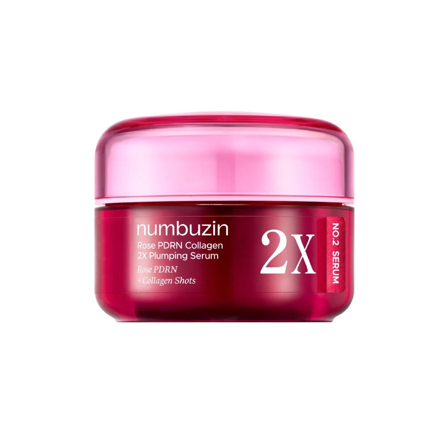 numbuzin Gesichtsserum Numbuzin No.2 Rose PDRN Collagen 2X Aufpolsterndes Serum