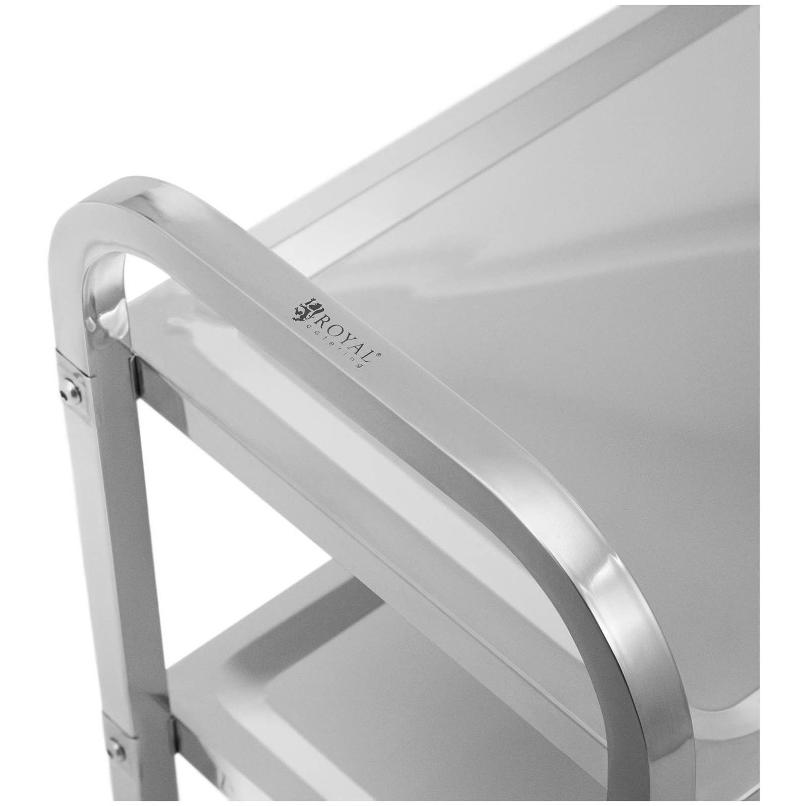 Royal Catering Servierwagen 3 Ebenen Küchenwagen Küchenrollwagen Lenkrollen günstig online kaufen