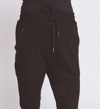 Zhrill Chinos Jogger Pants FABIA Black (0-tlg) angenehmer Tragekomfort