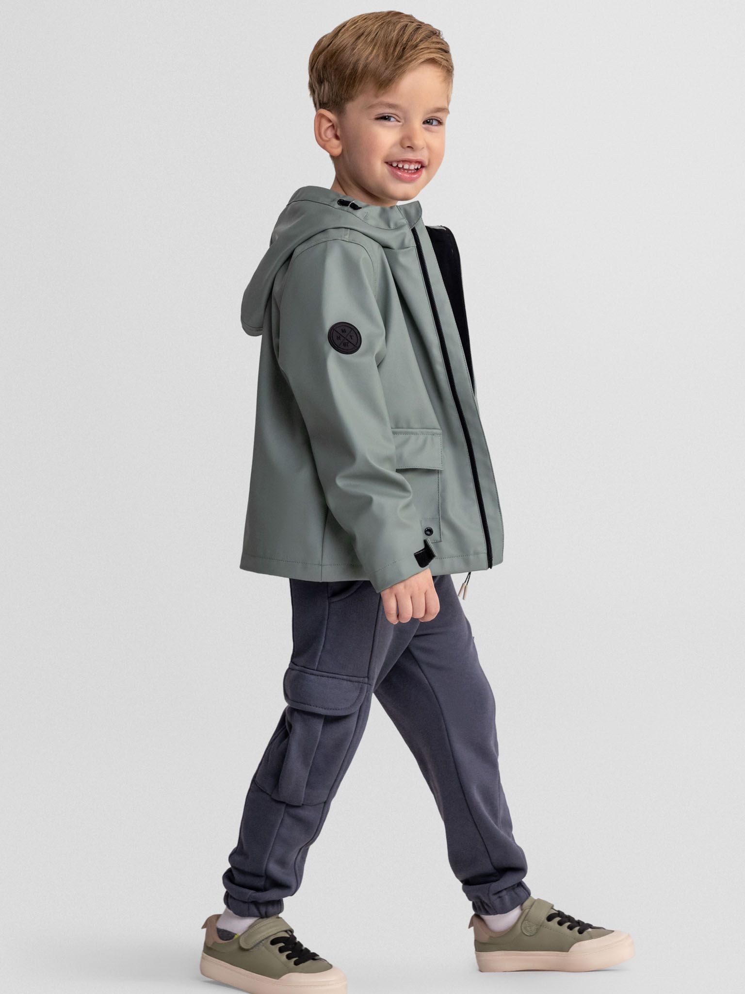 MINOTI Softshelljacke Futter in Kontrastfarbe