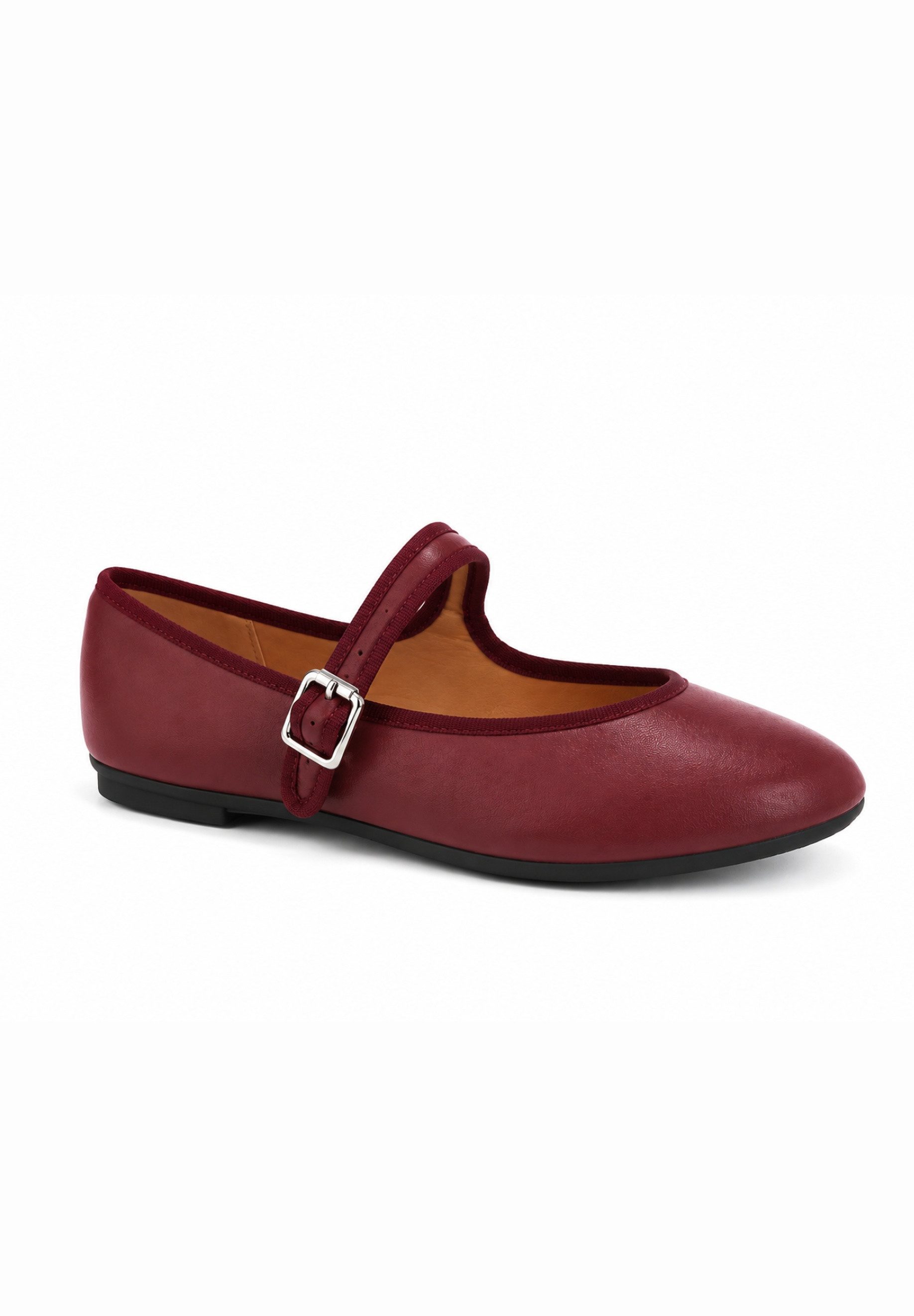 Day Vine Damen Mary-Jane-Ballerinas mit Riemchen und Schnalle Ballerina