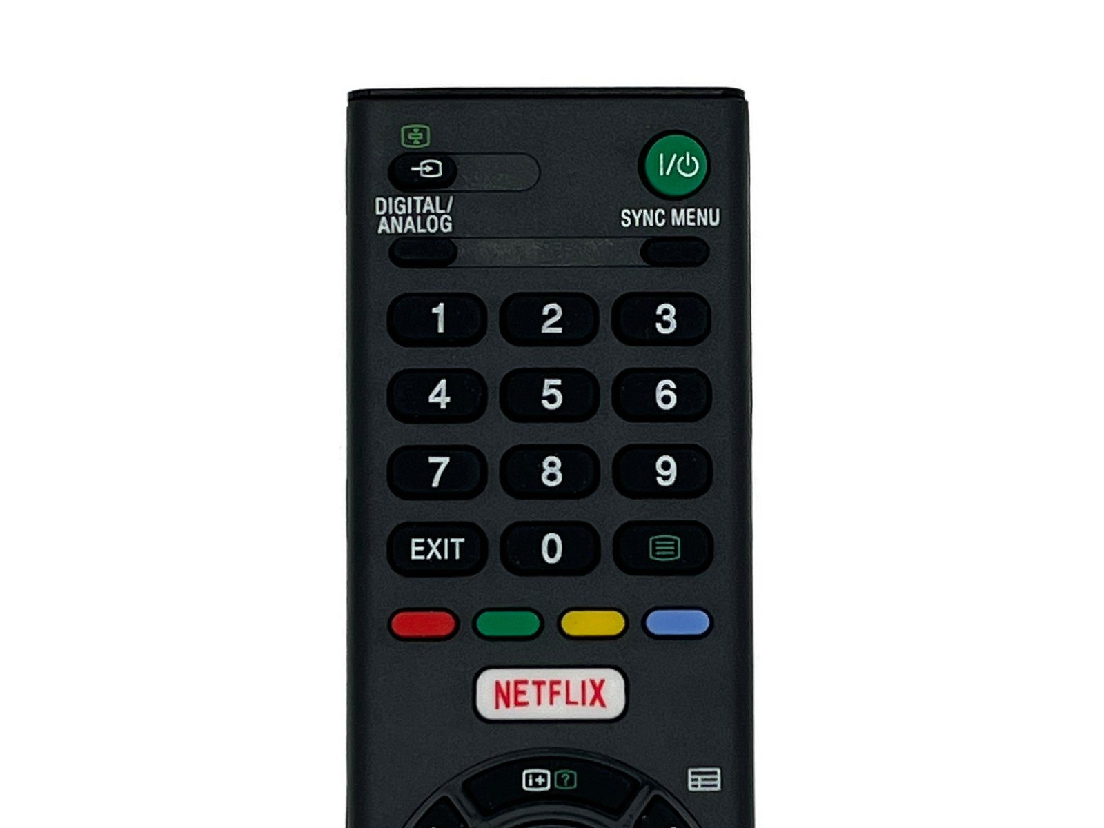 azurano Ersatz für SONY RMT-TX102D, RMTTX102D, 149296511 Universal-Smart-TV-Fernbedienung (Direkttaste für Netflix)