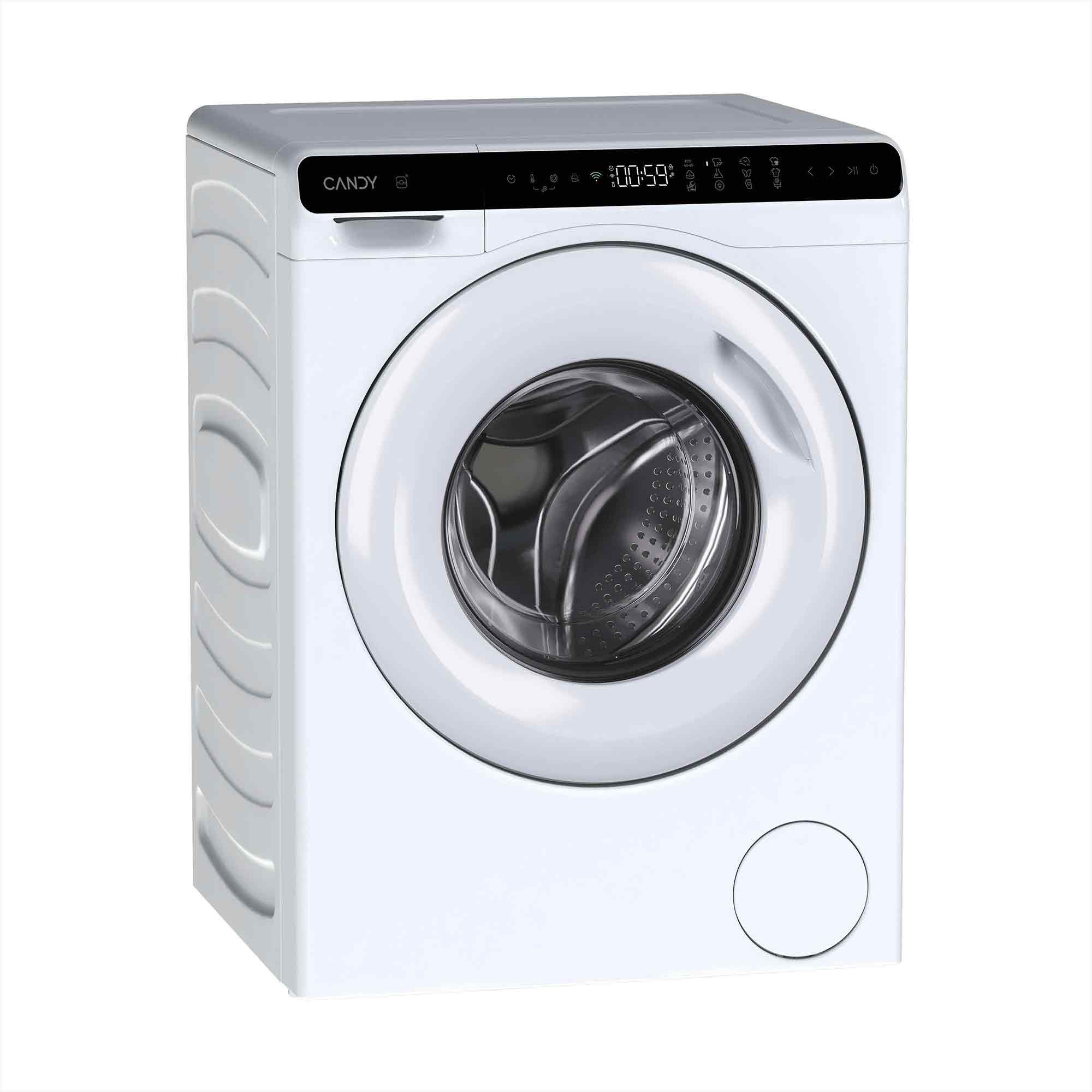 Candy Mini-Waschmaschine CW50-BP12307WU-S, 5 kg, 1200 U/min, Smart Design