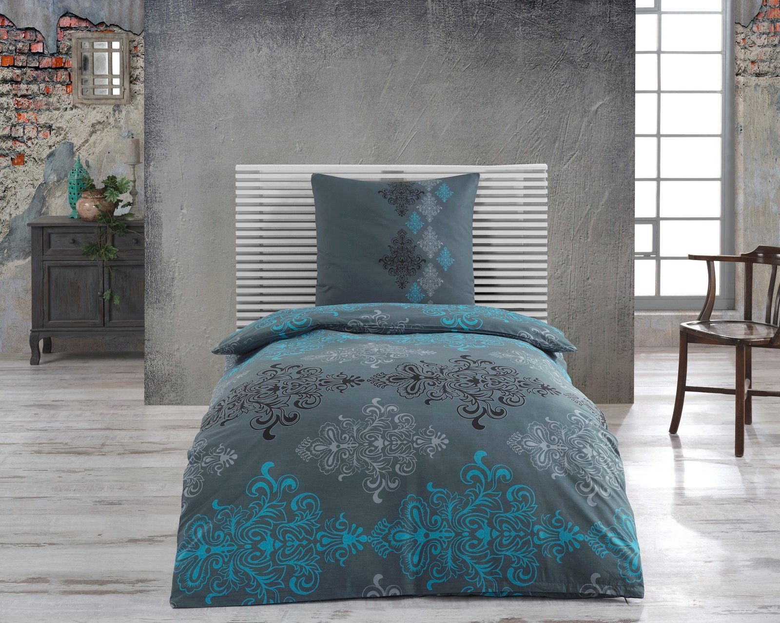 CLASS HOME COLLECTION Bettwäsche aus Baumwolle – Ganzjahres Bettwäsche-Set günstig online kaufen