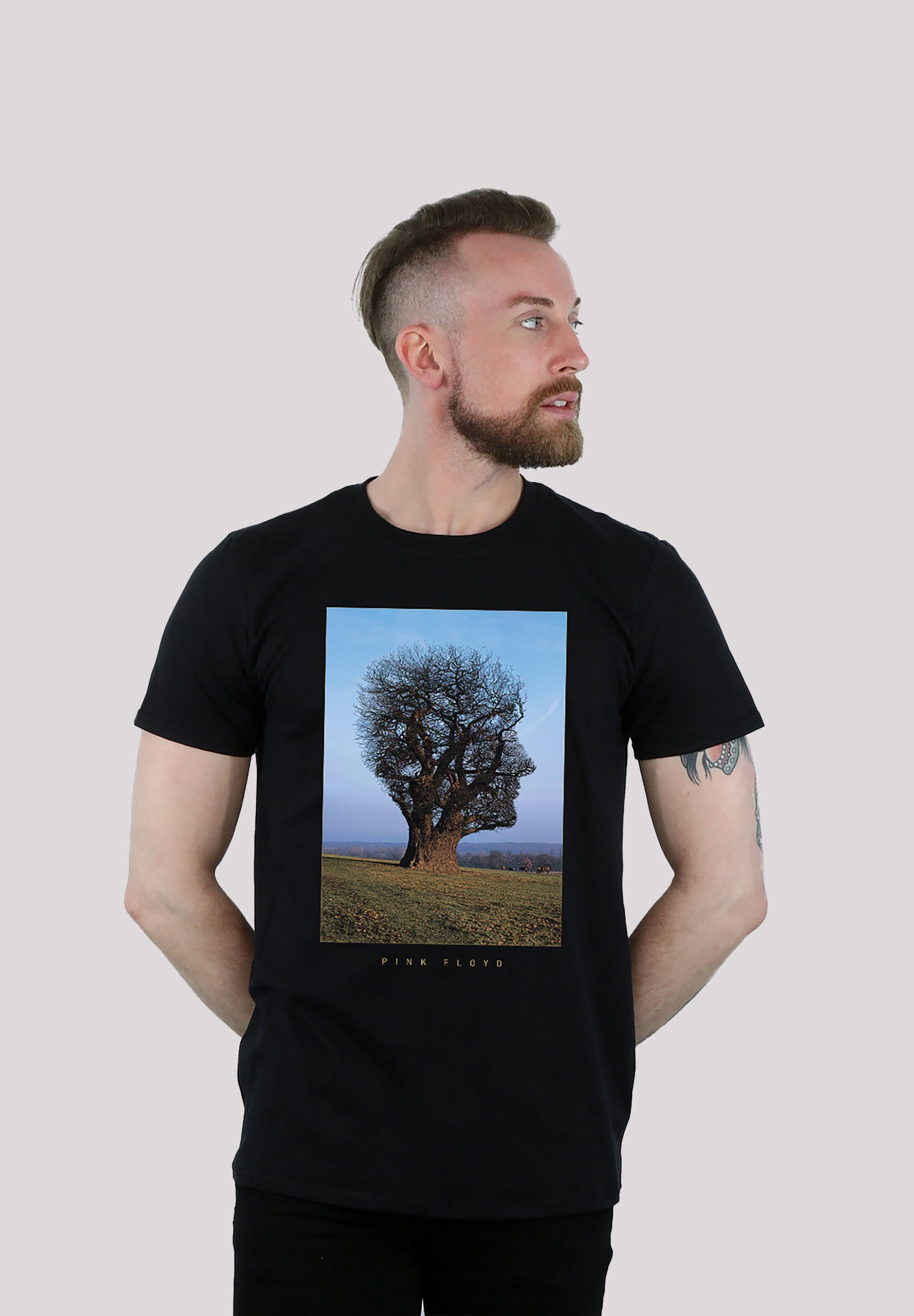 F4NT4STIC T-Shirt Pink Floyd Tree Head - Premium Rock Metal Musik Fan Merch Herren,Premium Merch,Regular-Fit,Basic,Bandshirt | T-Shirts