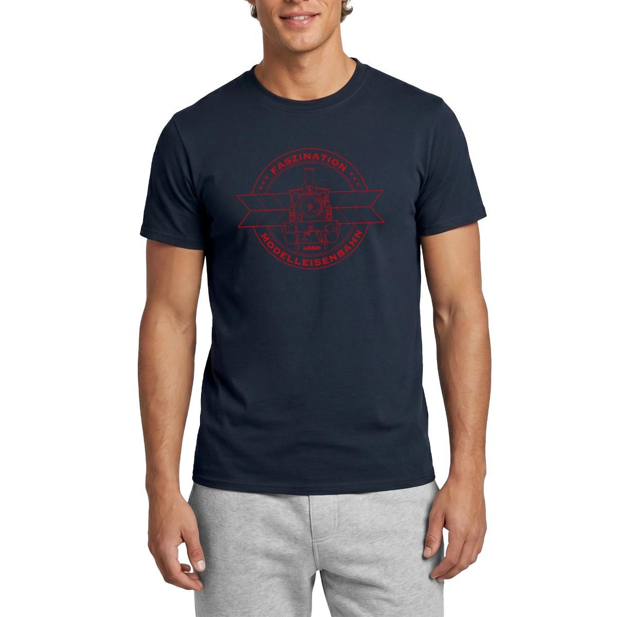 T-Shirt Märklin Faszination Modelleisenbahn Männer T-Shirt