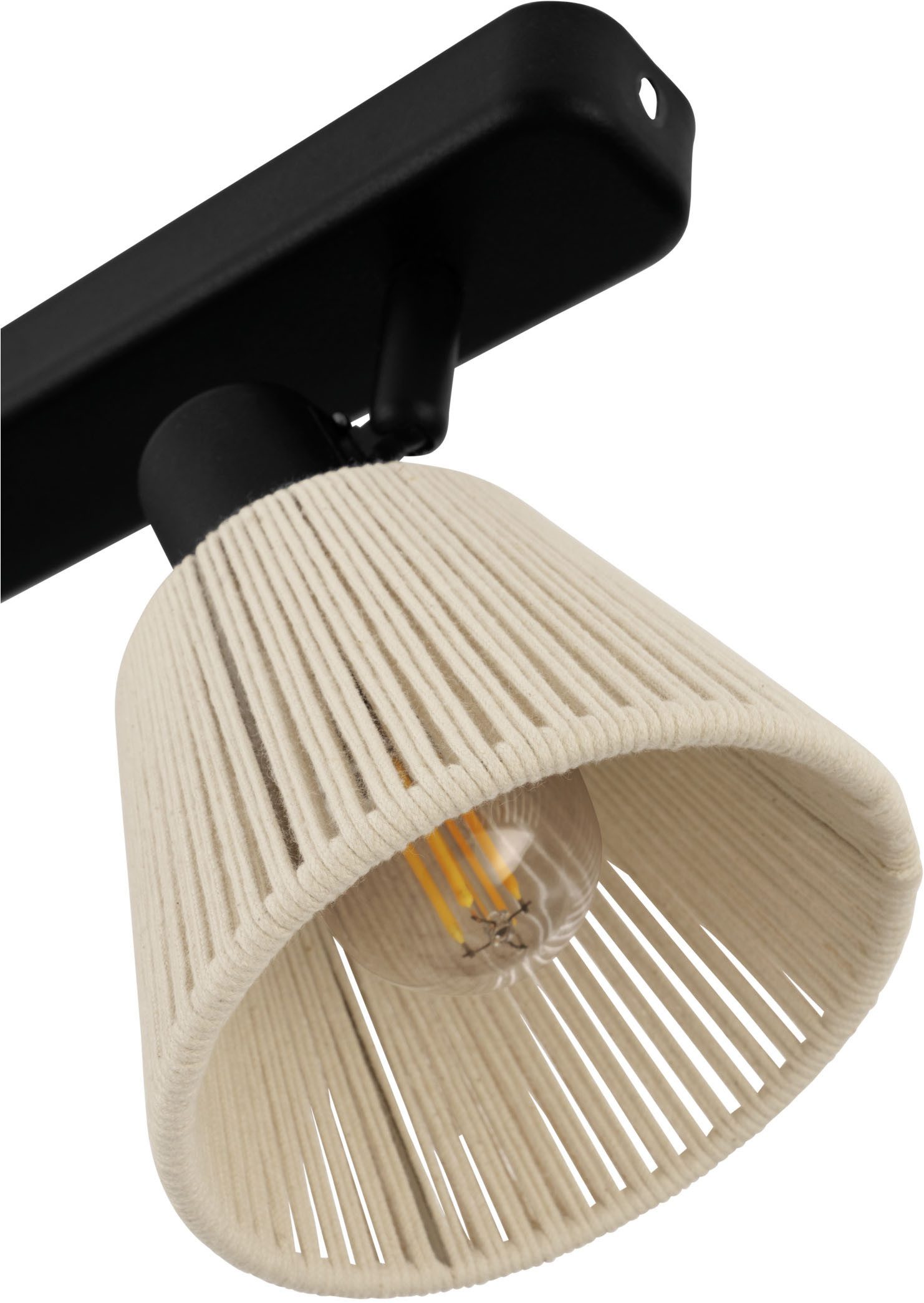 EGLO Deckenspot SEAGARD Spotlampe - Stahl - E14 - 2X40W - IP20, ohne Leuchtmittel, Deckenlampe, Deckenstrahler, Strahler, L30 x B11,5 x H13,5 cm