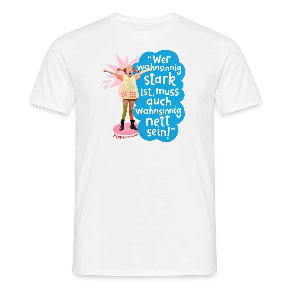 Spreadshirt T-Shirt Pippi Langstrumpf Mit Spruch Männer T-Shirt (1-tlg)