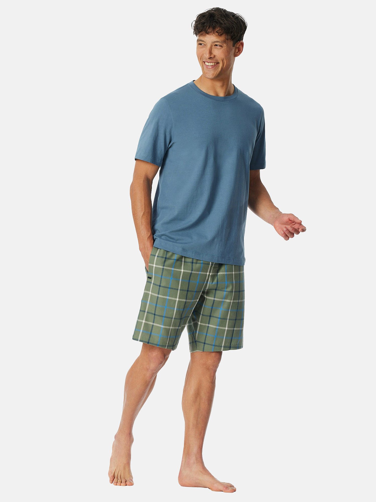 Schiesser Pyjamaoberteil T-Shirt - Mix Relax günstig online kaufen