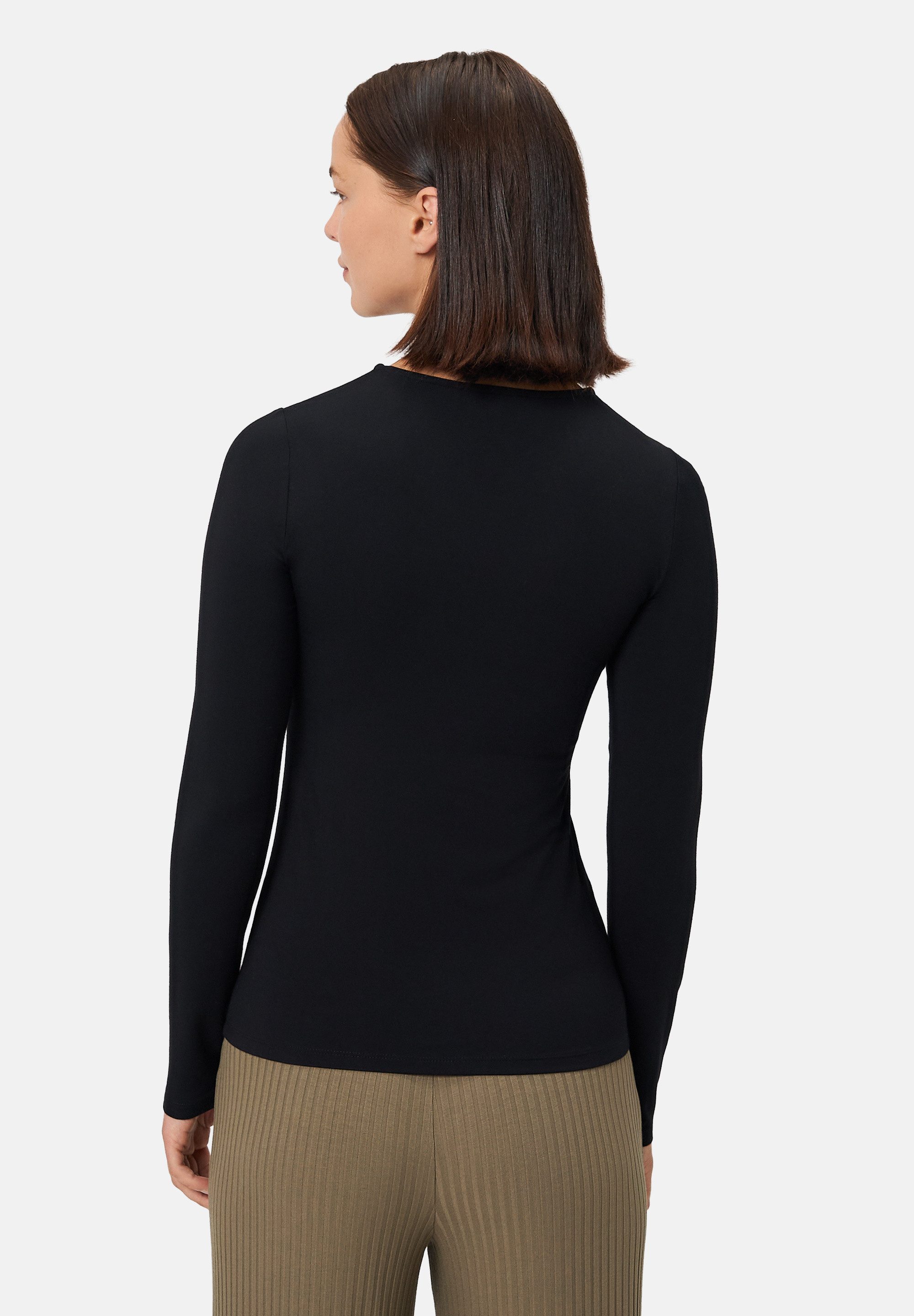 Les Lunes Langarmshirt SAAGE Warm Thermo Longsleeve Thermoeffekt, gebrushte Innenseite, atmungsaktiv