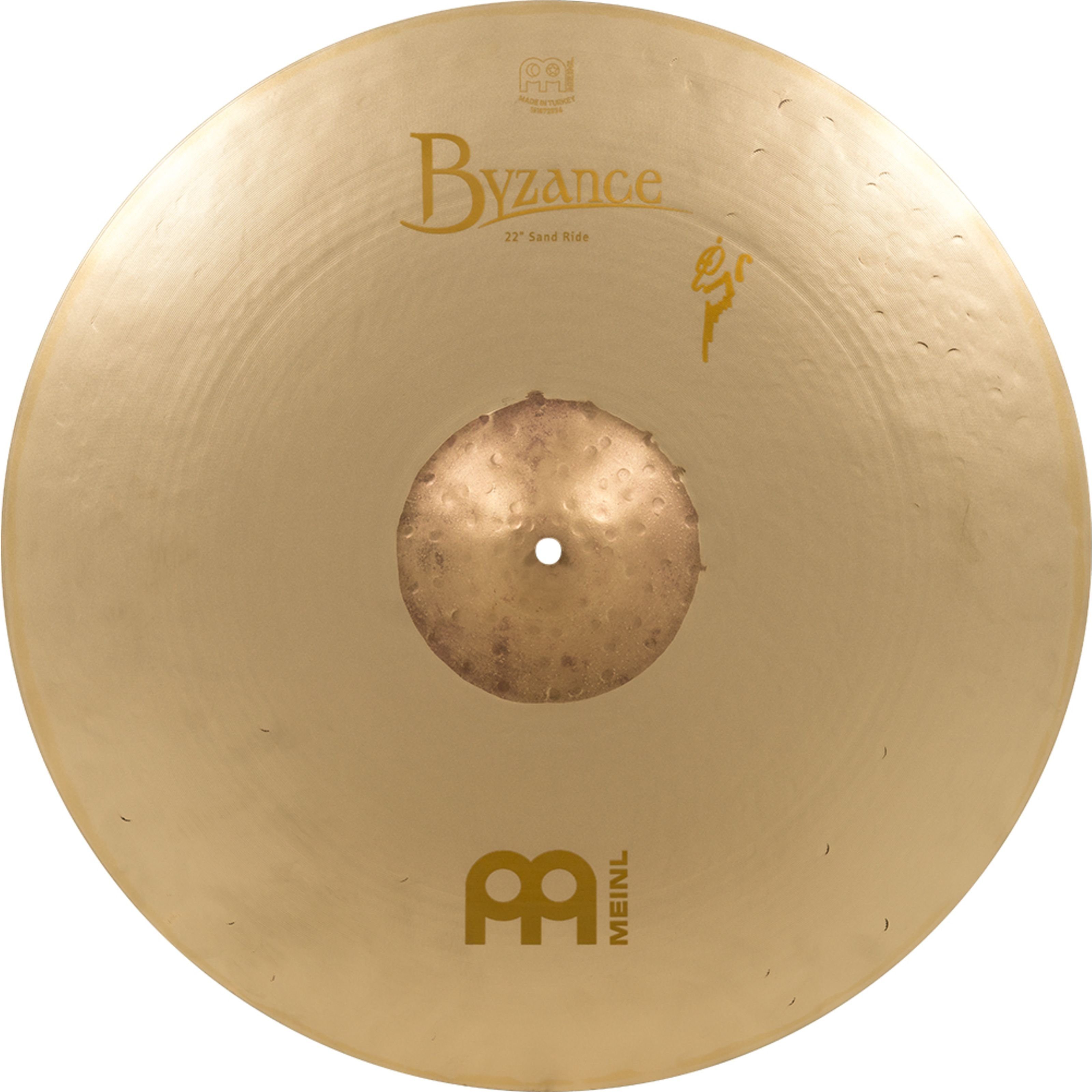 Meinl Percussion Becken,Byzance Sand Ride 22" B22SAR Benny Greb Vintage Finish, Cymbals, Ride Becken, Byzance Sand Ride 22", B22SAR, Benny Greb, Vintage Finish - Ride