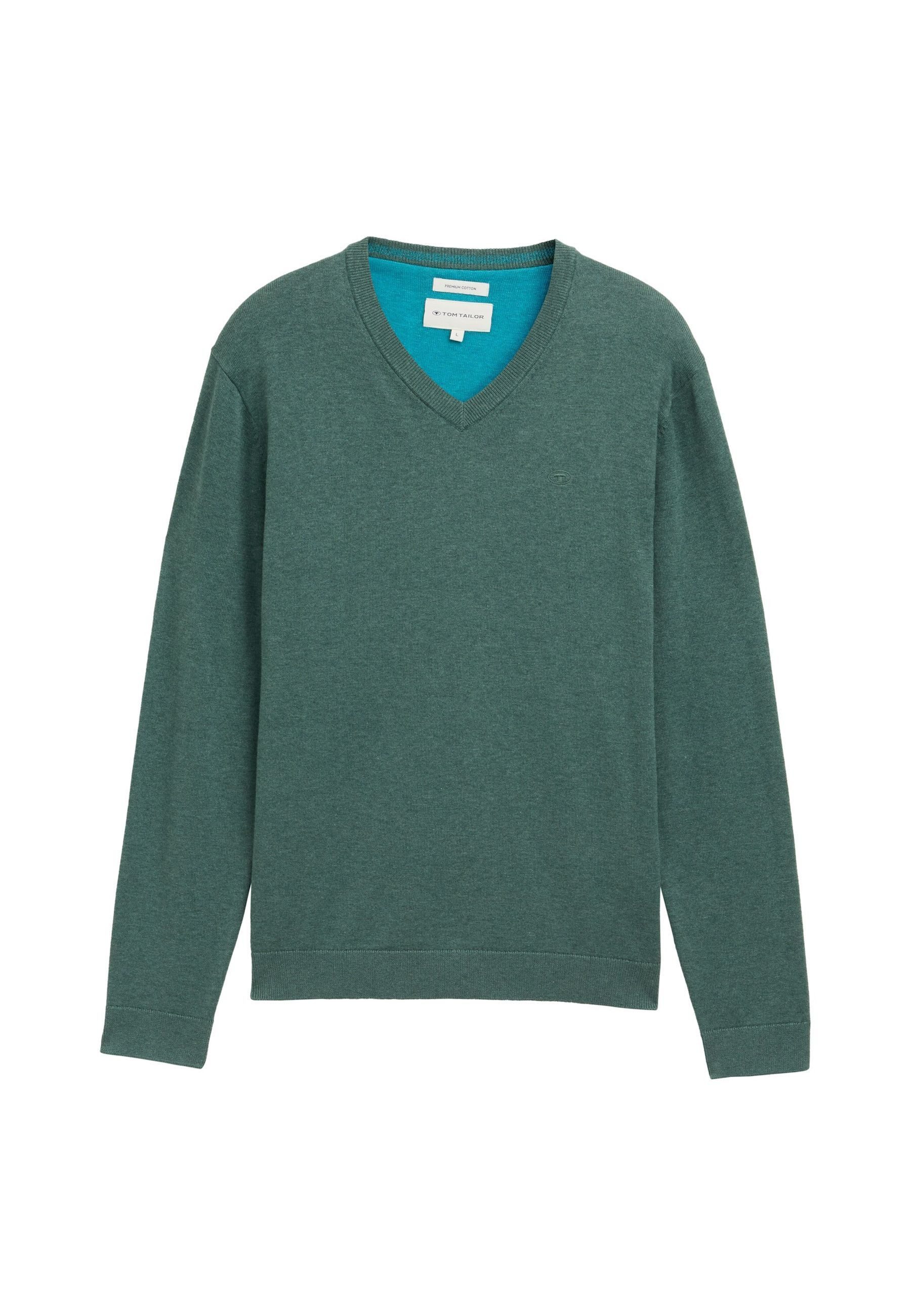 TOM TAILOR Strickpullover Pullover Strickpullover V-Neck günstig online kaufen