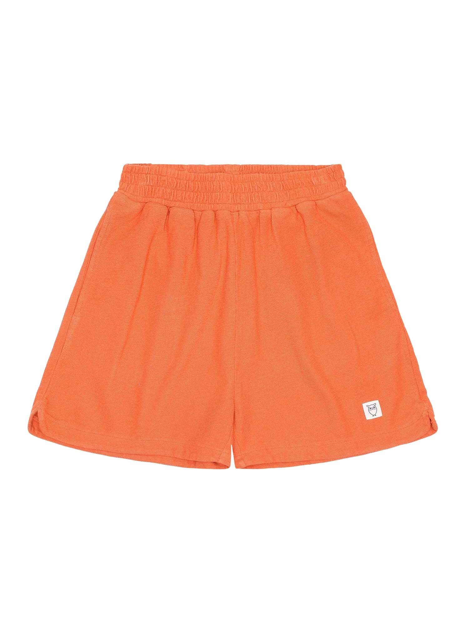 KnowledgeCotton Apparel Shorts POSEY Elastic Waist Bouclé Shorts