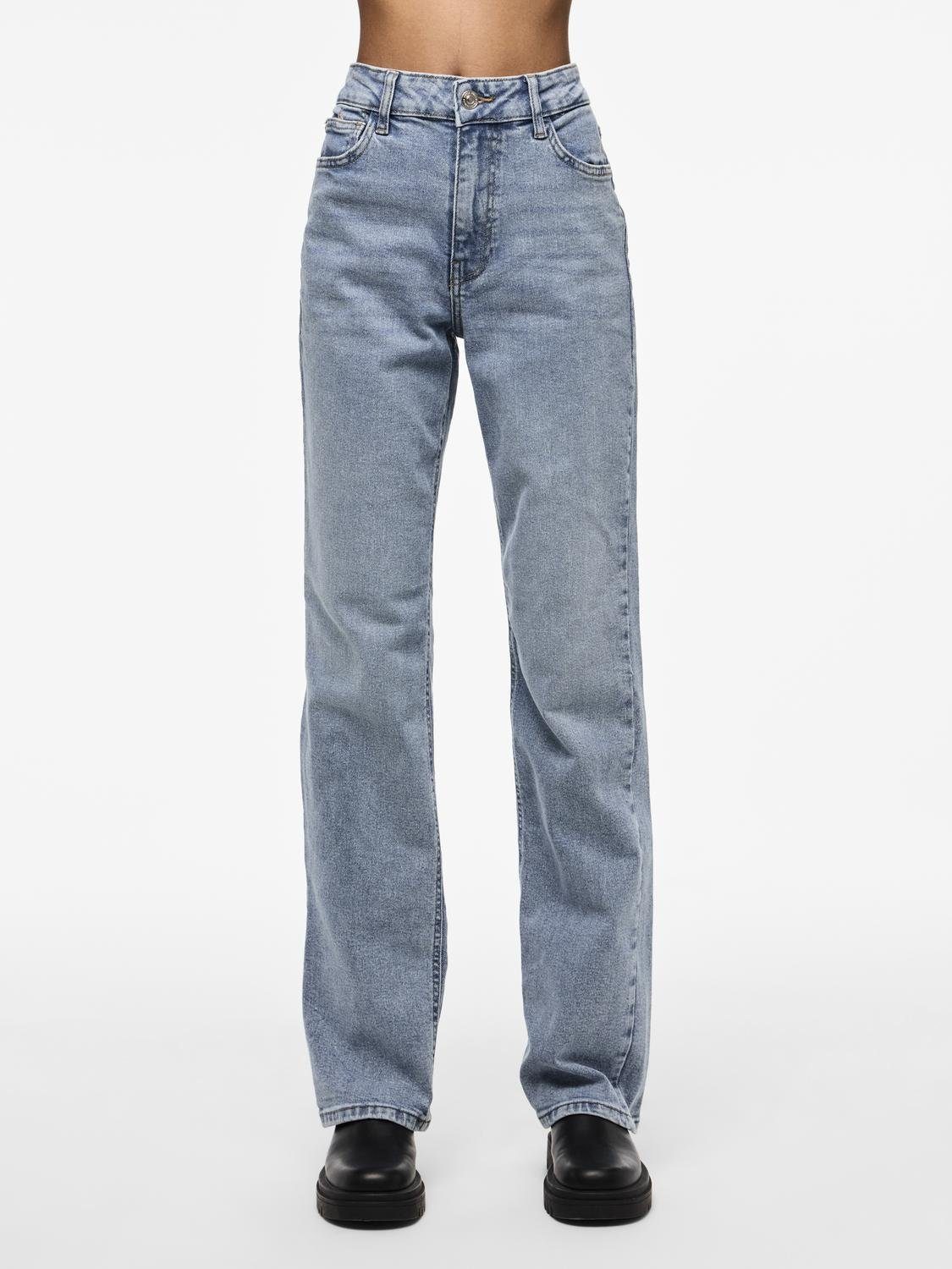 Straight-Jeans PCKELLY HW STRAIGHT JEANS LB302 NOOS