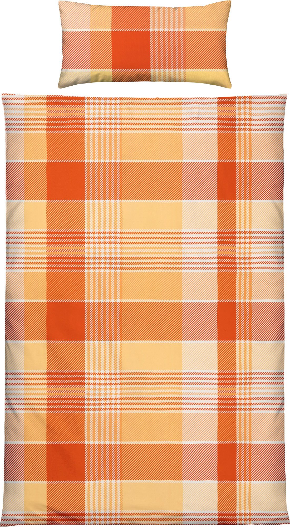 REDBEST Bettwäsche Bettwäsche, Microfaser, Microfaser-Satin Karo günstig online kaufen