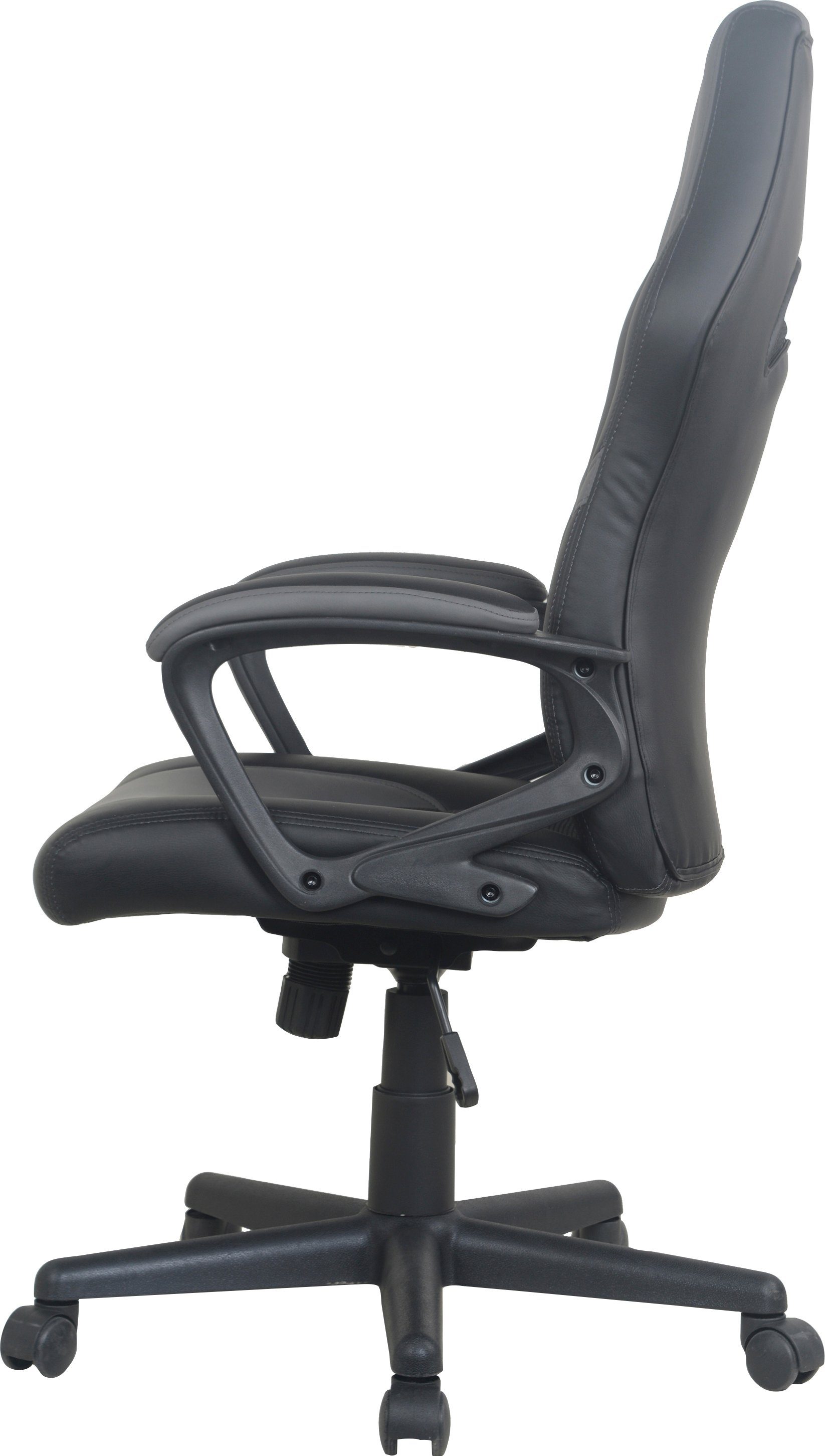 Homexperts Chefsessel Friends, Gaming schwarz/grau Moderne Chair Optik