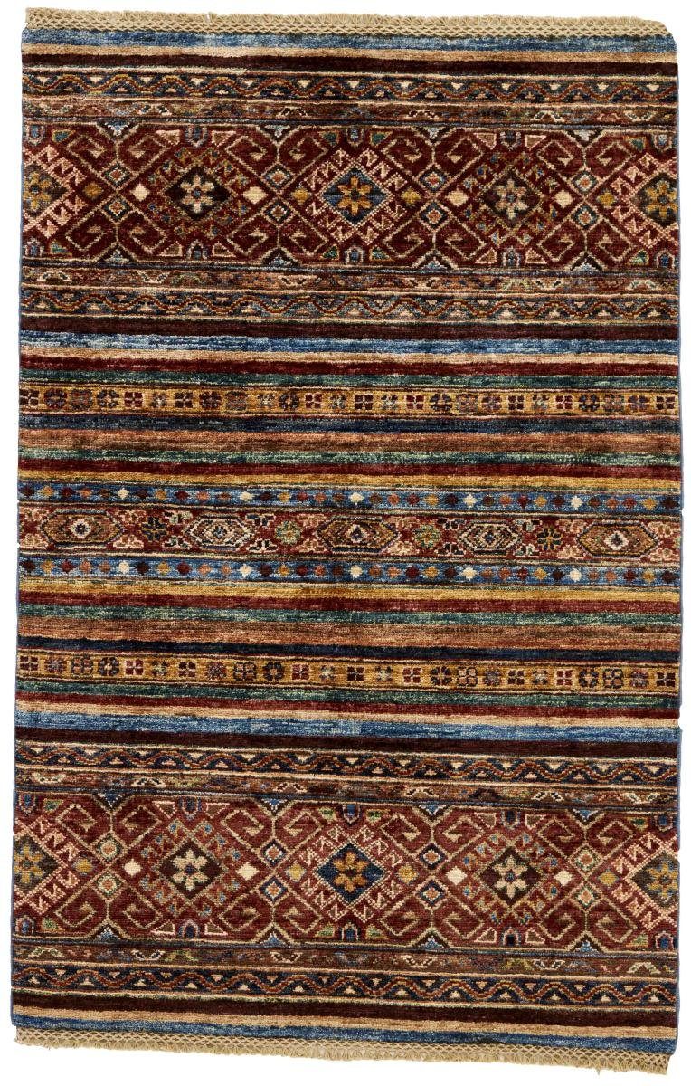Orientteppich Arijana Shaal 83x124 Handgeknüpfter Orientteppich, Nain Trading, rechteckig, Höhe: 5 mm